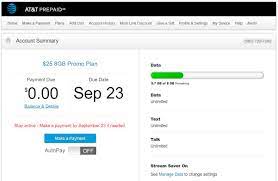 $300 Prepaid Promo - Cannot See Balance Or Account Activity | At&T  Community Forums