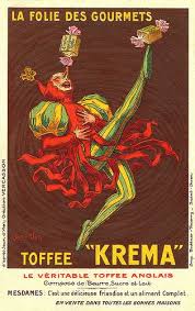 Krema Toffee Postcard By Jean D Ylen Via Flickr Vintage French Posters Vintage Circus Posters Vintage Poster Art