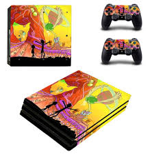Rick And Morty Ps4 Pro Skin For Playstation 4 Pro Console And Controllers Ps4 Slim Ps4 Pro Ps4 Pro Console