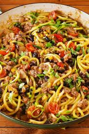 Za'atar, a middle eastern spice blend with sumac, sesame seeds, and other herbs, adds a nutty flavor. 35 Best Zucchini Noodle Recipes How To Cook Zoodles
