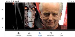 Custom Darth Plagueis Figure Using Ebony Maw Body