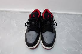 Free shipping free shipping free shipping. Air Jordan 1 Low Gray Black Gym Red Cool Grey Men S Fashion Footwear Sneakers On Carousell