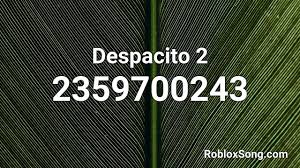 25+ super loud roblox sound codes and roblox sound ids that i could find! Despacito 2 Roblox Id Roblox Music Code Youtube