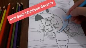 Kral Sakir Muhtisim Korsanlar Boyama Kitabi Boyuyoruz Kral Sakir Boyama Youtube