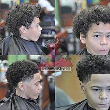 Instagram Photo By Barbersteveatl Gmail Com Apr 19 2015 At 11 17pm Utc Boys Curly Haircuts Boys Haircuts Curly Hair Curly Hair Fade