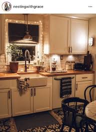 Twinkle Lights Around The Kitchen Window Battery Operated Push Lights Under Cabinets Light Kitchen Cabinets Kitchen Decor Kitchen Cabinets