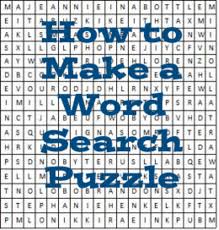 The image on the box cover is not the same as the actual puzzle. 5 Easy Steps To Create Your Own Word Search Puzzle Hobbylark