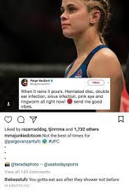Derrick Lewis Shares Some Booty Advice For Paige Vanzant Mmamania Com