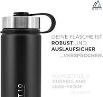 MNT10 Edelstahl Trinkflasche 500ml I Premium Isolierflasche ...