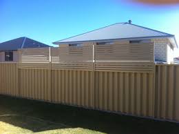 Fence Extender Idea On Colorbond Fencing Backyard Privacy Building A Fence Privacy Fence Designs