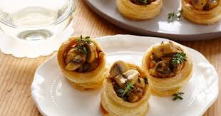 Mushroom And Thyme Vol Au Vents Recipe Vol Au Vent Recipes Food