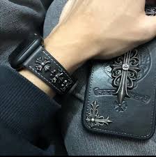 Maybe you would like to learn more about one of these? Chrome Hearts Apple Watch Strap Men S Fashion Watches On Carousell