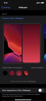 Both light and dark mode themes are available. News Leaked Ios 14 Settings For Wallpapers Iosbeta
