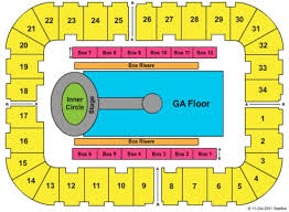 64 Actual Pacific Coliseum Lady Antebellum Seating Chart