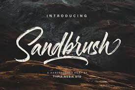 It is very unlikely you'll be able to find it for free, you risk getting viruses on your computer, and even if you do find it please. Sandbrush Brush Script Fonts Free Fonts For Designers Free Brush Script Font