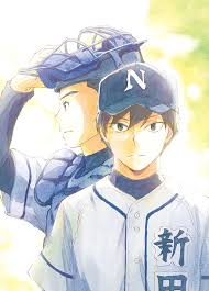 Learn how to draw baseball cap pictures using these outlines or print just for coloring. Baseball Anime Battery Casts Ayumu Murase Kaito Ishikawa Premieres July 14 News Anime News Network