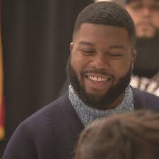Khalid delivers Christmas gifts to Thomas Manor Elementary School students
