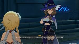 Genshin Impact Troublesome Work Search For The Book S Elemental Marks Quest Youtube