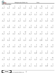 These 100 problems multiplication worksheets come with a printable answer page. Multiplication Worksheets Free Distance Learning Worksheets And More Commoncoresheets