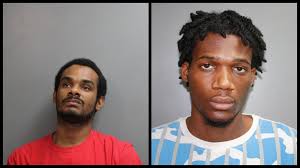 Charles Fraser (left) and Ian Benjamin.