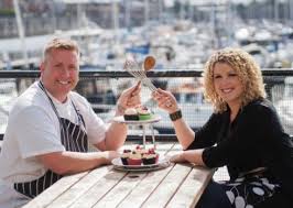 Liverpool Chefs To Adam Franklin From Yacht Club Liverpool And Laura Worthington Of Laura S Little Bakery Contest Bakeoff Macmillan Cancer Liverpool Food