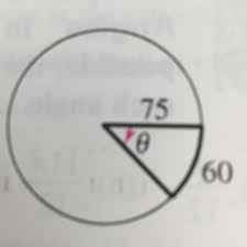 Now you need to convert into a decimal. Find The Radian Measure Of The Central Angle Brainly Com