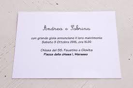 Su un cartoncino colorato, in mood con. Partecipazioni Matrimonio Tiamotisposo Weddings
