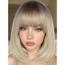 Amazon.com : Envy Wigs Danielle (Human/Synthetic blend), Color Chosen:  Medium Blonde : Beauty & Personal Care