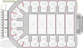 Newcastle Metro Radio Arena Detailed Seat Numbers Row
