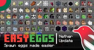 In minecraft, there is a spawn egg called npc spawn egg that is dark green with rainbow colored spots. Easyeggs Texture Pack Texture Packs Minecraft Pe
