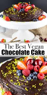 This spiced pear crisp is so much better than the classic baked apple crisp. The Best Vegan Chocolate Cake In 2021 Vegan Chocolate Cake Vegan Chocolate Best Vegan Desserts