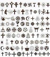 Christian tattoos religious tattoos simple tattoos choosing to wear a christian tattoo brings you into a long and storied line of those who have borne the marks of the trinity and other holy figures going back thousands of years. Black Religious Symbol Tattoos Flash