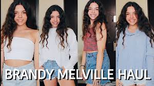 Black bodysuit, clothes is out of spandex, polyester and lurex; Huge Brandy Melville Try On Haul Youtube