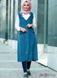 Tesettur Kot Yelek Modelleri 2019 Kot Yelek Moda Yelek