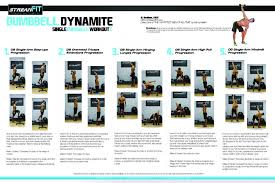 Free Dumbbell Poster Workout Go To Downloads Section