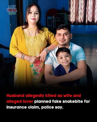 A Meerut school owner's death, initially believed to be a snakebite, has turned into a murder investigation. Police allege his wife, her alleged lover and two others used a venomous snake to