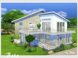 Philo S Beta No Cc Sims 4 House Design Sims 4 Houses Sims 4 Modern House