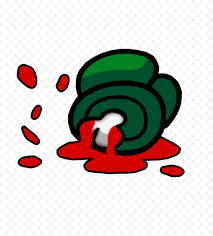Maybe you would like to learn more about one of these? Hd Green Among Us Crewmate Character Dead Body Blood Splatter Png Citypng