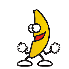Tippen / klicken zum kopieren und einfügen Bananen Animationsgiphy Animation Animation Kunstwerk Banane Png Pngwing