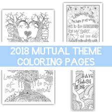 Add a combination of color, fonts, and effects to a presentation to give it a distinctive appearance. Package Of All Four 2018 Mutual Theme Coloring Pages Etsy Coloring Pages Yw Theme Lds Coloring Pages