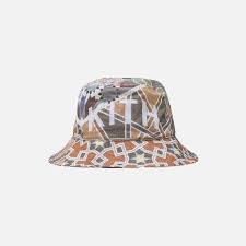 Kith Seersucker Bucket Cap Tile Multi Bucket Cap Kith Seersucker