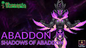 Abaddon - Terraria Shadows of Abaddon Mod Boss Guide - YouTube