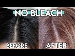When i mean without bleaching, i mean without having to bleach your hair first and then having to dye your hair a brown colour. Diy At Home Hair Dye I Used A Box Dye To Go From Dark To Light No Bleach Method Youtube