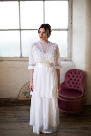 Make your wedding the envy of every bride with elegant lace sweetheart fishtail wedding dress from alibaba.com. Antique Lace Wedding Dress Edwardian Bridal Gown White Etsy