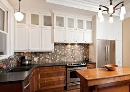 two tone kitchen  prestige marble