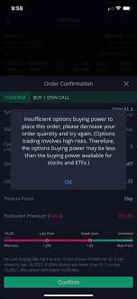 First, create an account, apply for crypto trading, fund your account and begin trading. Insufficient Options Buying Power To Place Order Webull