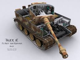 Tiger 1e Tank With Interior Tiger Tank Tank Tanks Military