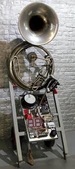 The brass instruments have always been given special importance in the music industry and these have been used in the army and military bands. So An Automated Sousaphone By Godfried Willem Raes
