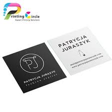 A different, daring take on the usual. Print Square Corners Business Cards Printing Circle