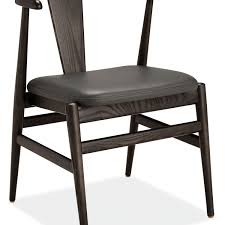 Evan Chair With Leather Seat Modern Dining Chairs Modern Dining Room Kitchen Furniture Room Board Leather Seat Chairs For Rent Ottoman In Living Room